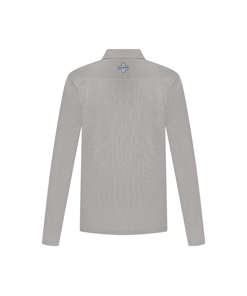 Castelbajac Men's Embroidered Two-Tone T-Shirt - Grey