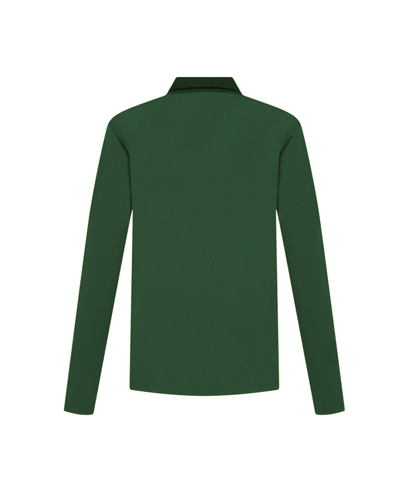 Castelbajac Men's Volume Embroidered Collar T-Shirt - Green