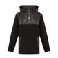Castelbajac Men's Black Line Padded Mix Hooded Anorak T-Shirt - Black