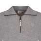 Castelbajac Women's Character Embroidered Half-Zip T-Shirt - M/Grey