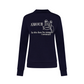 Castelbajac Women's Character Embroidered Half-Zip T-Shirt - Navy