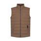 Castelbajac Men's Lightweight Duck Down Padded Vest - Brown