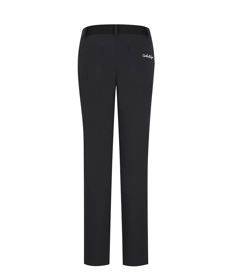 Castelbajac Women's Cut-out Pocket Logo Embroidery Pants - 2 Colors