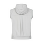 Castelbajac Women's Half-Zip Sleeveless Hooded T-Shirt - 2 Colors