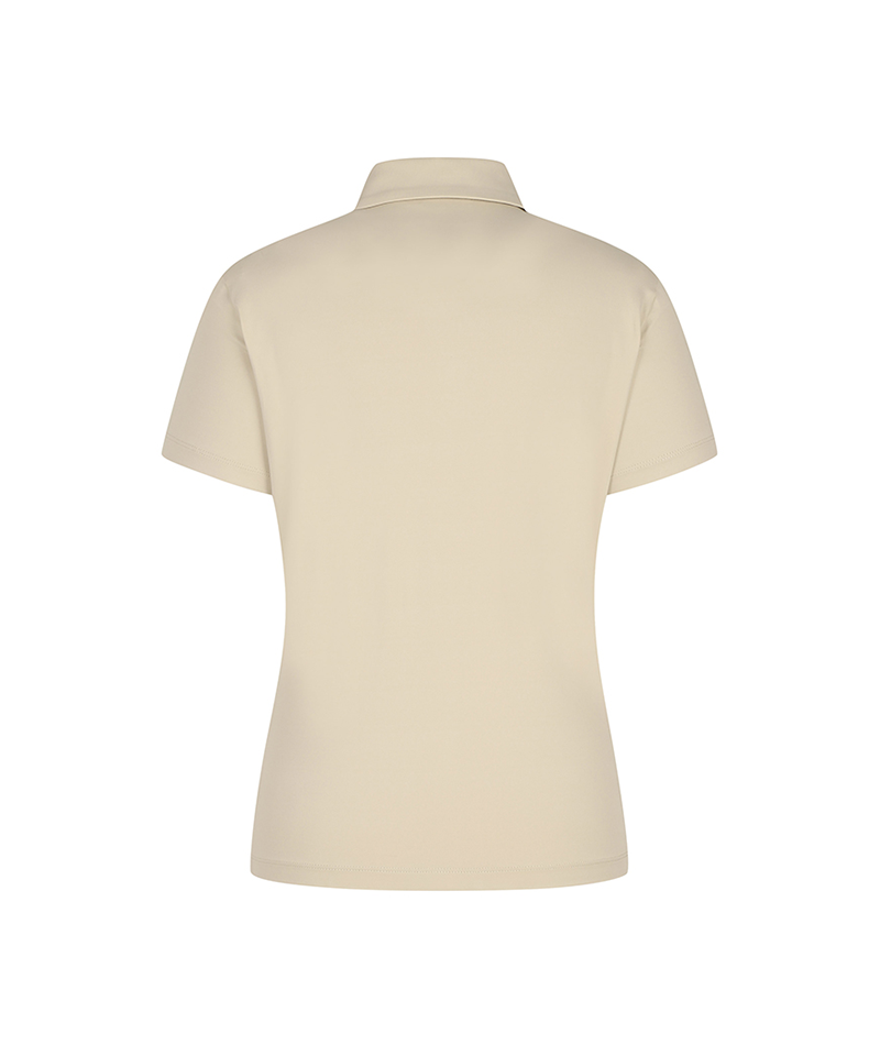 Castelbajac Women's Nylon Spandex Women's Short Sleeve Collared T-shirt - 3 Colors