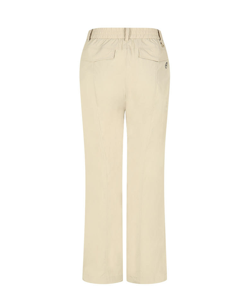 Castelbajac Women's Out-Pocket String Wide Golf Pants - 2 Colors
