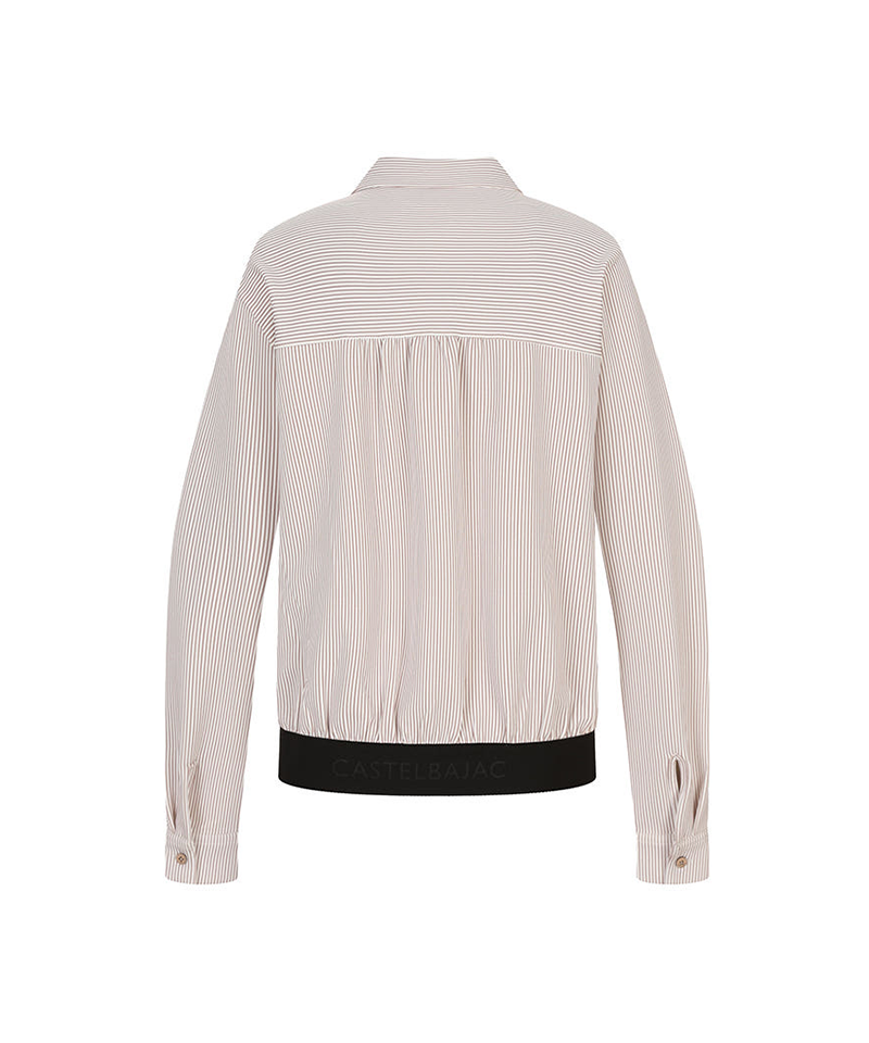 Castelbajac Women's Striped Artwork Shirt - 2 Colors