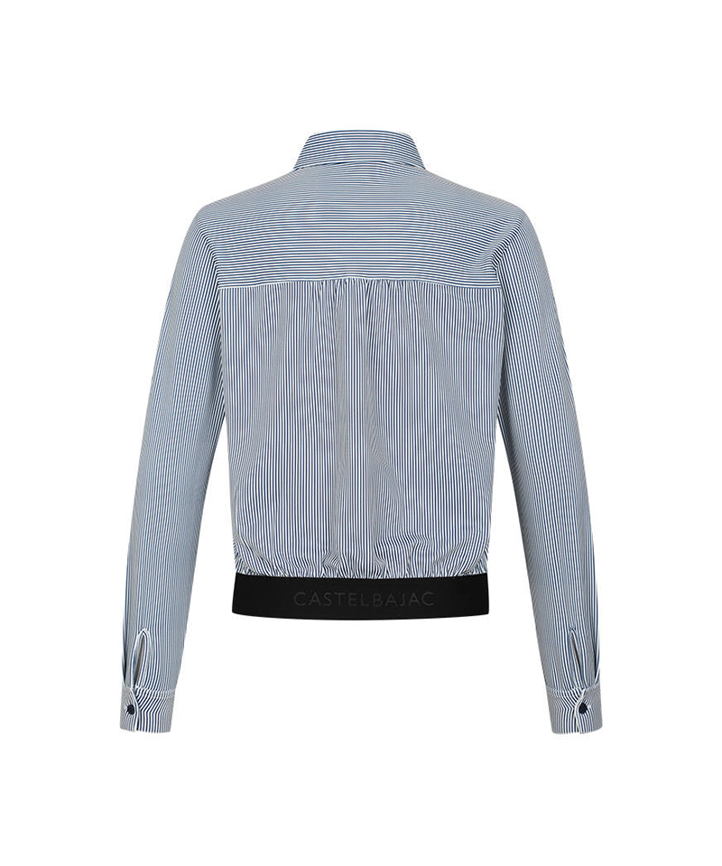Castelbajac Women's Striped Artwork Shirt - 2 Colors