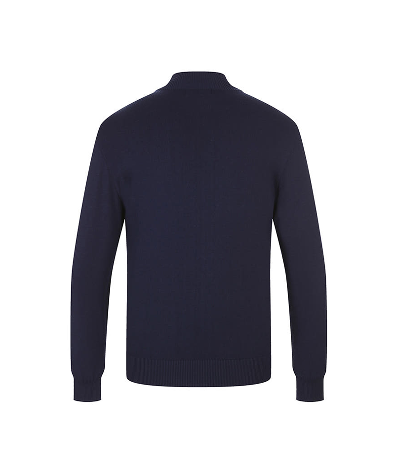 Castelbajac Men's Logo Zip-up Knit Cardigan - 2 Colors