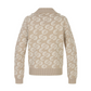 Castelbajac Women's Jacquard Collar Zip-Up Knit Cardigan - 2 Colors