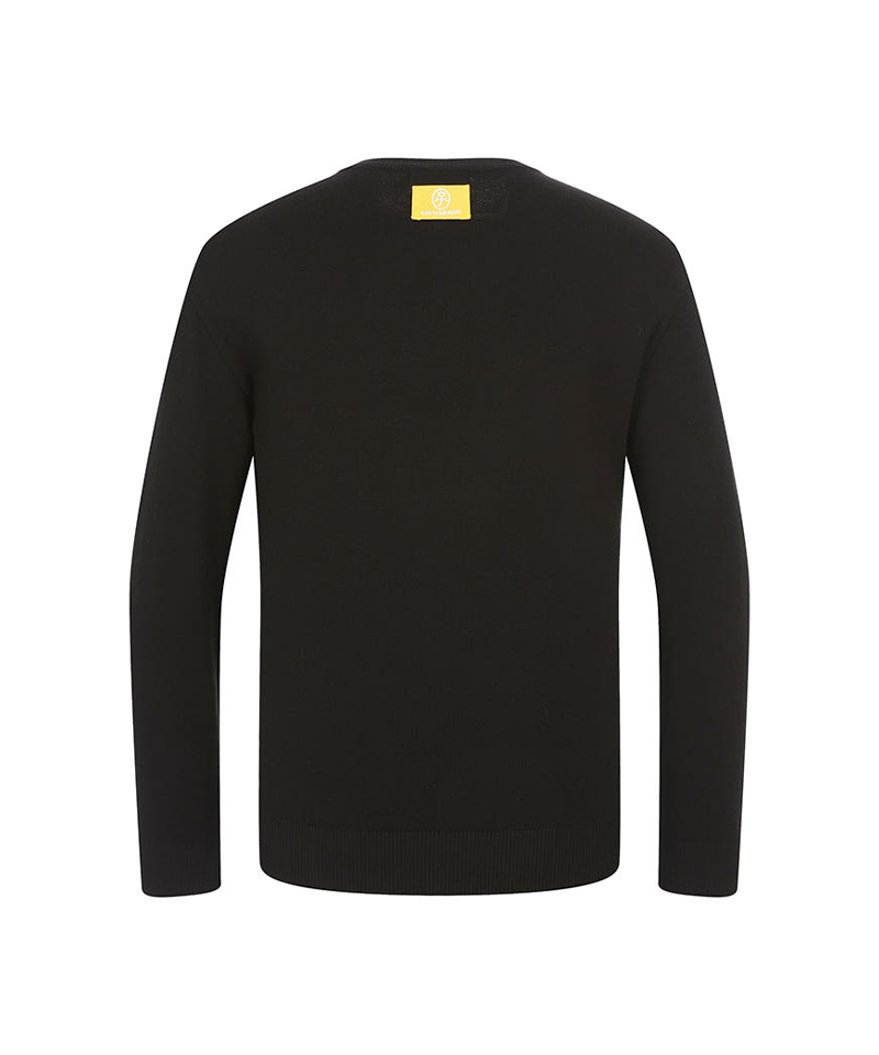 Castelbajac Men's Pattern Point Knit - 2 Colors