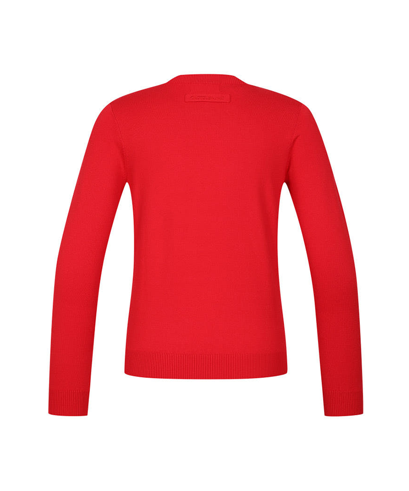 Castelbajac Women's Texture Mix Graphic Knit - 3 Colors
