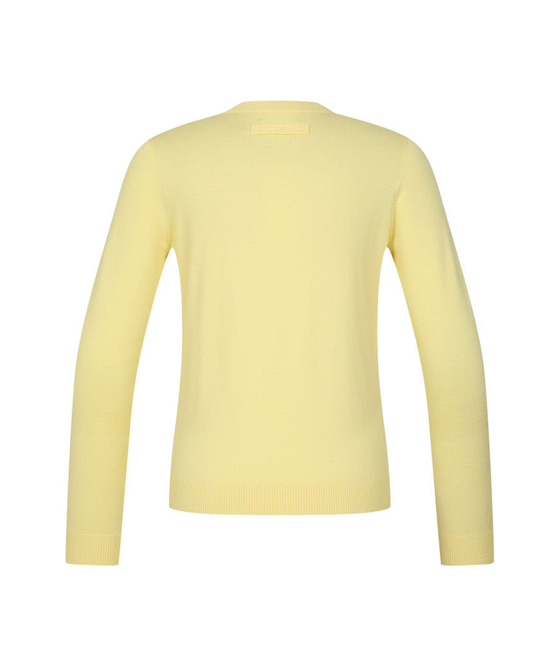 Castelbajac Women's Texture Mix Graphic Knit - 3 Colors