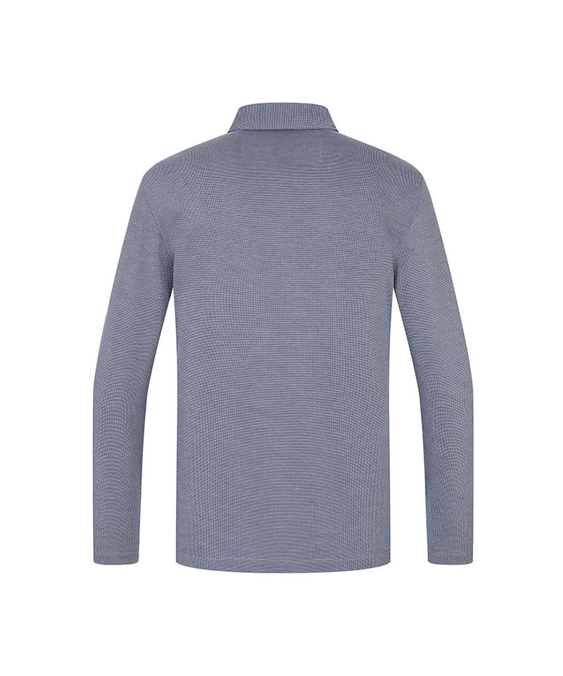 Castelbajac Men's Two-Tone Knit Collared T-Shirt - 2 Colors