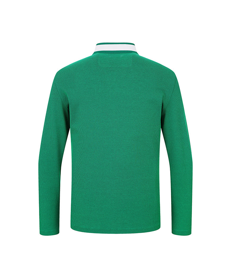 Castelbajac Men's Two-Tone Knit Collar Point T-Shirt - 2 Colors