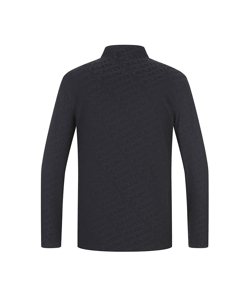 Castelbajac Men's Jacquard High-Neck T-Shirt - 2 Colors