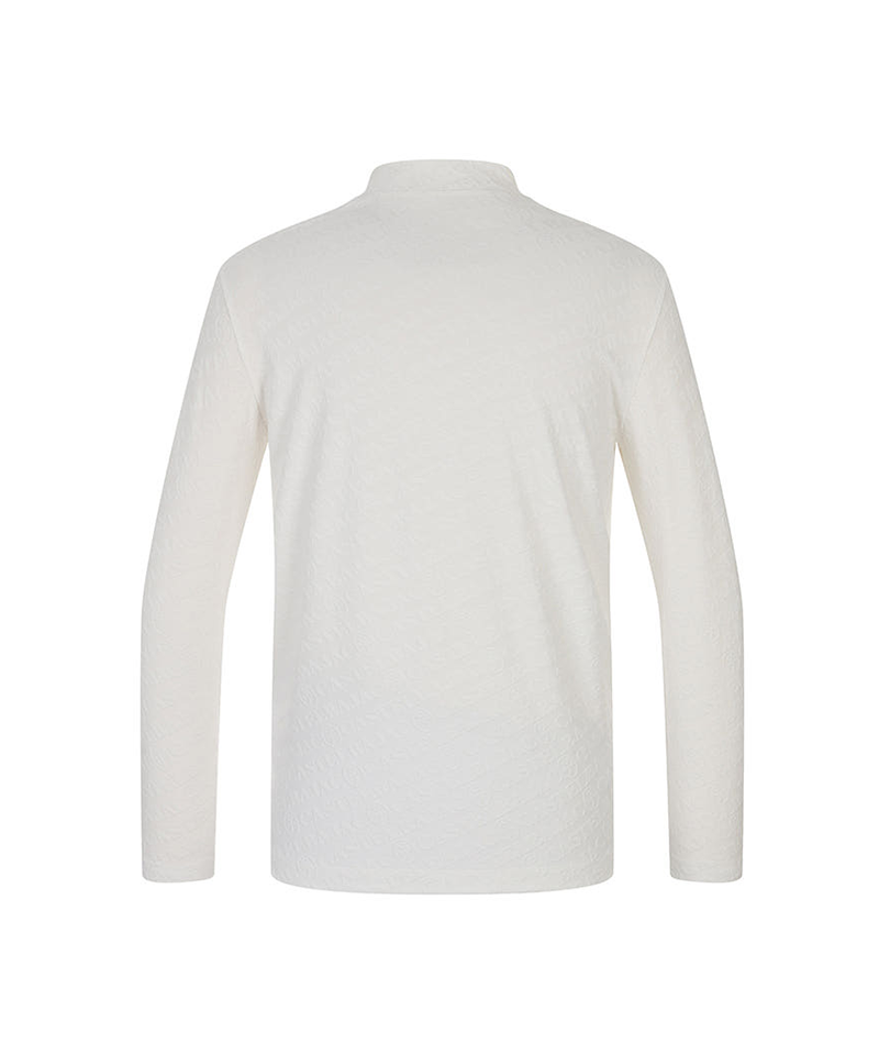 Castelbajac Men's Jacquard High-Neck T-Shirt - 2 Colors