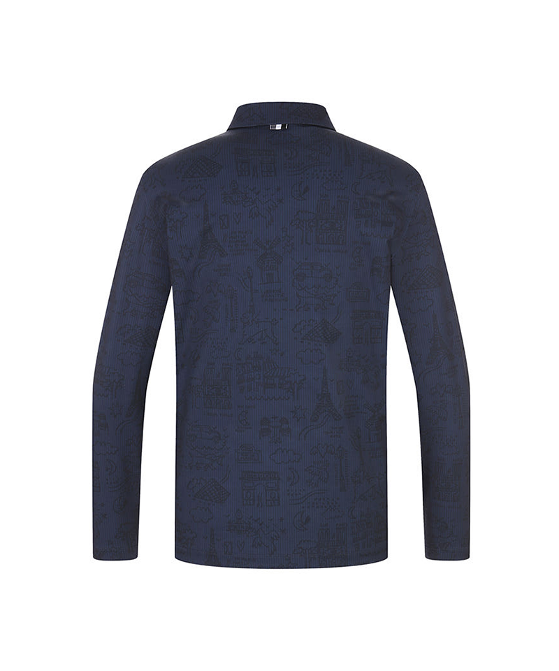Castelbajac Men's Printed Collared T-shirt - 2 Colors