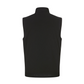 Castelbajac Men's Polyester Single-Layer Zip-Up Vest - Black