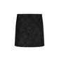 Women's Full-Length Pattern Culottes - Black