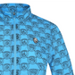 Castelbajac Women's Cooling Shield Pattern Tee Jumper - Blue