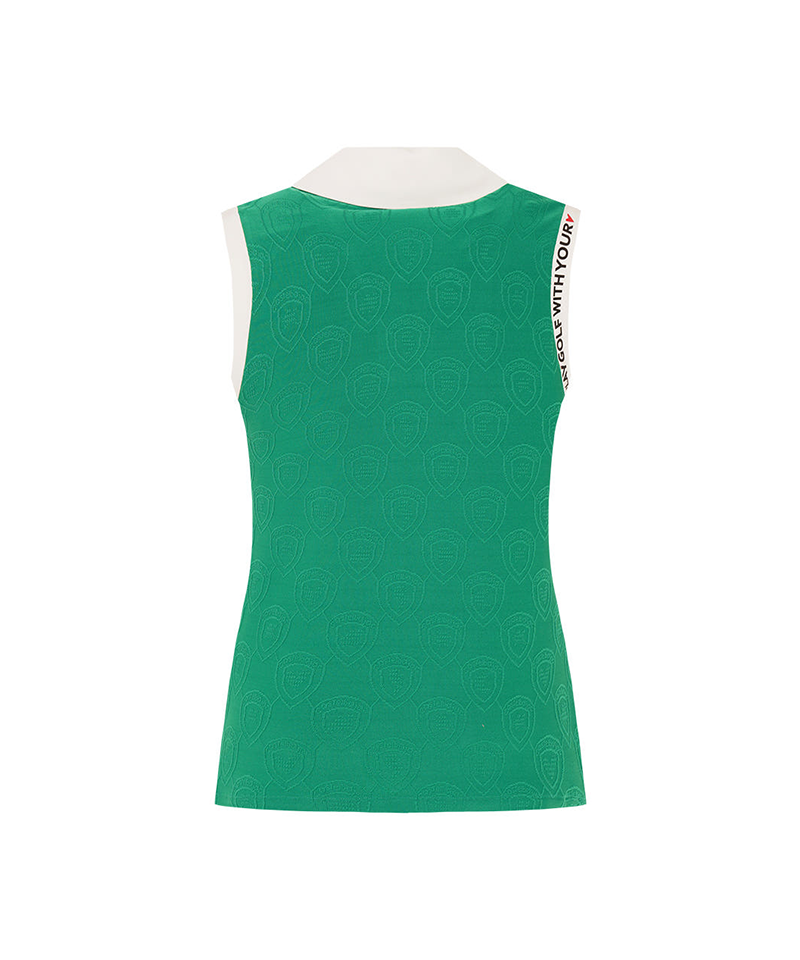 Castelbajac Women's Modified Collar Sleeveless T-Shirt - 2 Colors