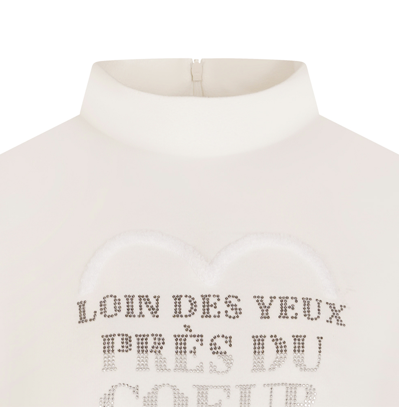 Castelbajac Women's Hotfix Half-Length T-Shirt - Ivory