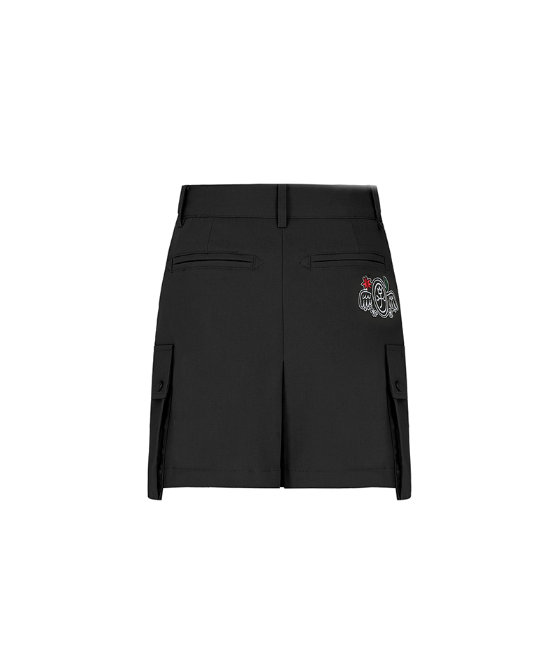 Castelbajac Women's Cotton Blend Casual Culottes - Black