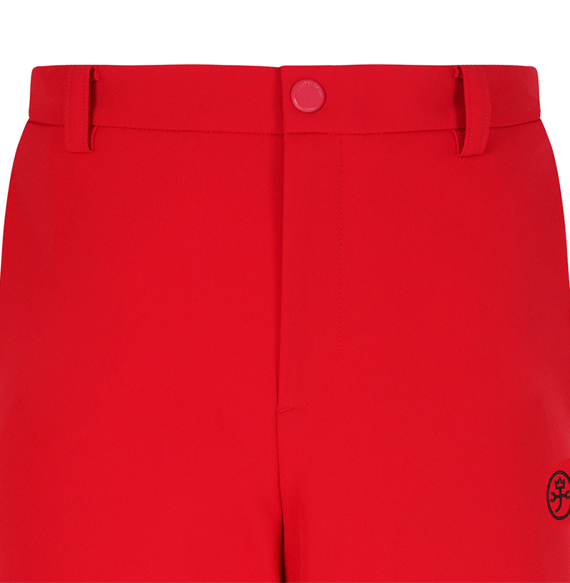 Castelbajac Men's Doing Fit Basic Pants - Red