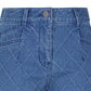 Castelbajac Women's Diamond Bootcut Denim Pants - Blue