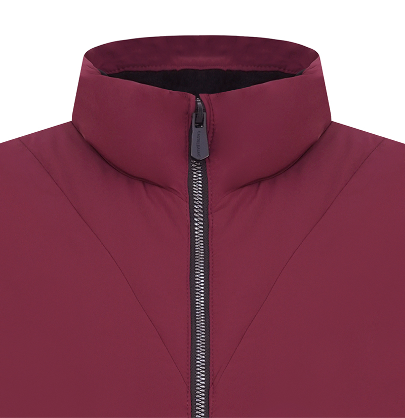 Castelbajac Women's Lightweight Down Jacket - Wine