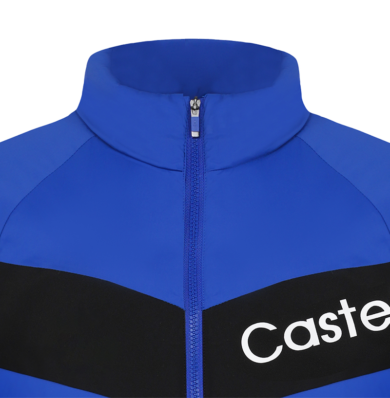 Castelbajac Men's Woven Blue Jacket Padding - Blue