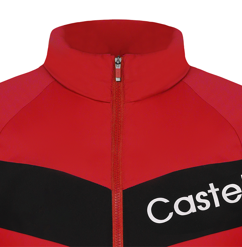 Castelbajac Men's Woven Blouson Padding - Red