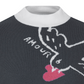 Castelbajac Women's Artwork Jacquard Point Polar Knit - M/Grey