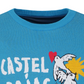 Castelbajac Women's Lettering Round Sweater - Blue