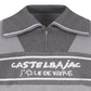 Castelbajac Men's Two-Tone Half-Zip Sweatshirt - M/Grey