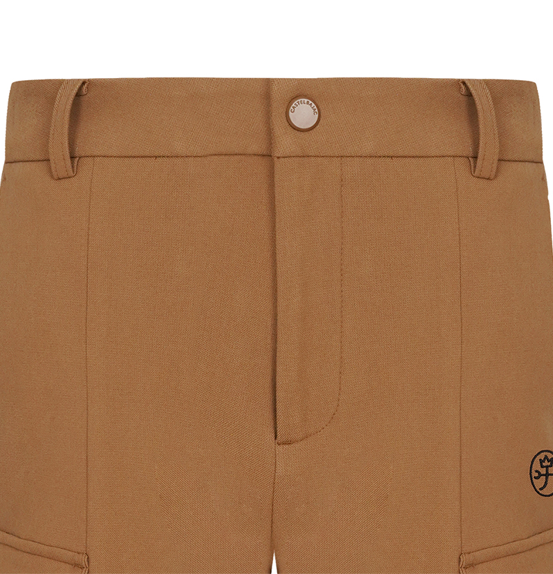 Castelbajac Men's Outpocket Straight-Fit Pants - Brown
