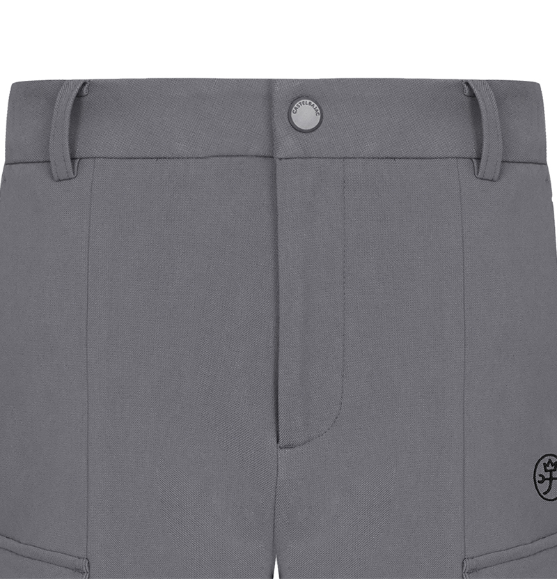 Castelbajac Men's Outpocket Straight-Fit Pants - Grey