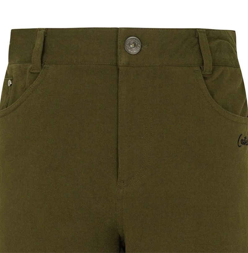 Castelbajac Men's Cotton Touch Pants - Khaki
