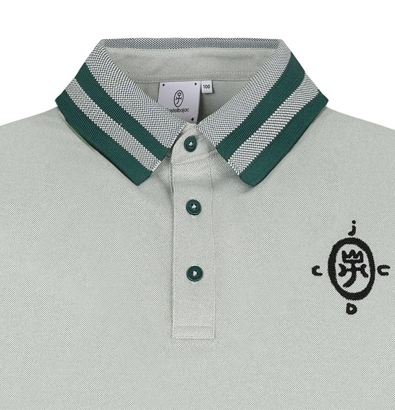 Castelbajac Men's Eri Point Long-Sleeve T-Shirt - Green
