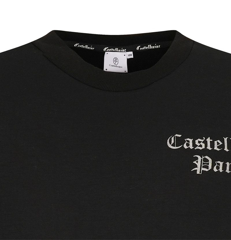 Castelbajac Men's Set-Up Man-to-Man - Black