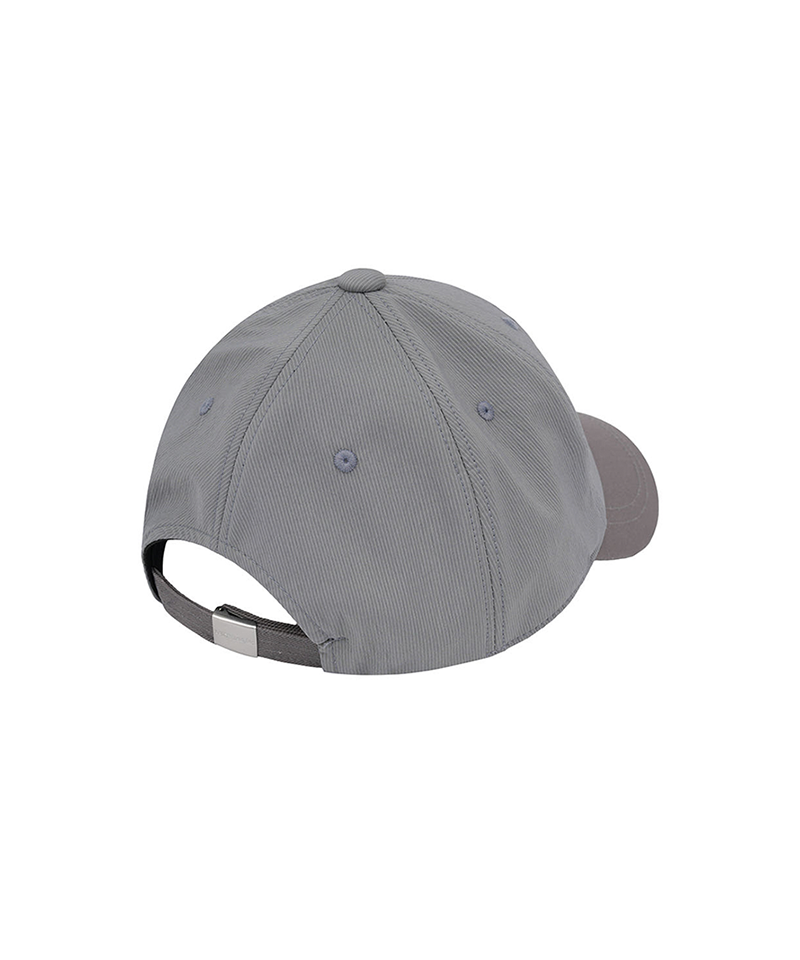 Castelbajac Men's Sprite Slogan Embroidery Point Ball Cap - Grey