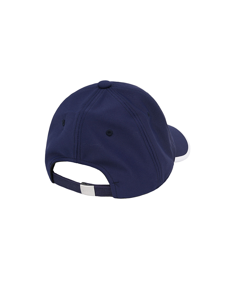Castelbajac Men's Color Block Point Character Embroidery Ball Cap - Navy