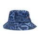 Castelbajac Women's Denim Logo Point Bucket Hat - Navy