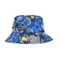 Castelbajac Women's Pattern Waterproof Bucket Hat - Navy