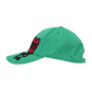 Castelbajac Women's Artwork Embroidery Point Ball Cap - Green