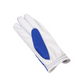 Castelbajac Men's Synthetic Leather Slogan Gloves - Blue