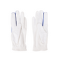 Castelbajac Women's Synthetic Leather Character Two-Handed Gloves - Blue