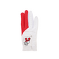 Castelbajac Women's Synthetic Leather Character Two-Handed Gloves - Red