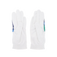 Castelbajac Women's Printed Perforated Gloves - Navy